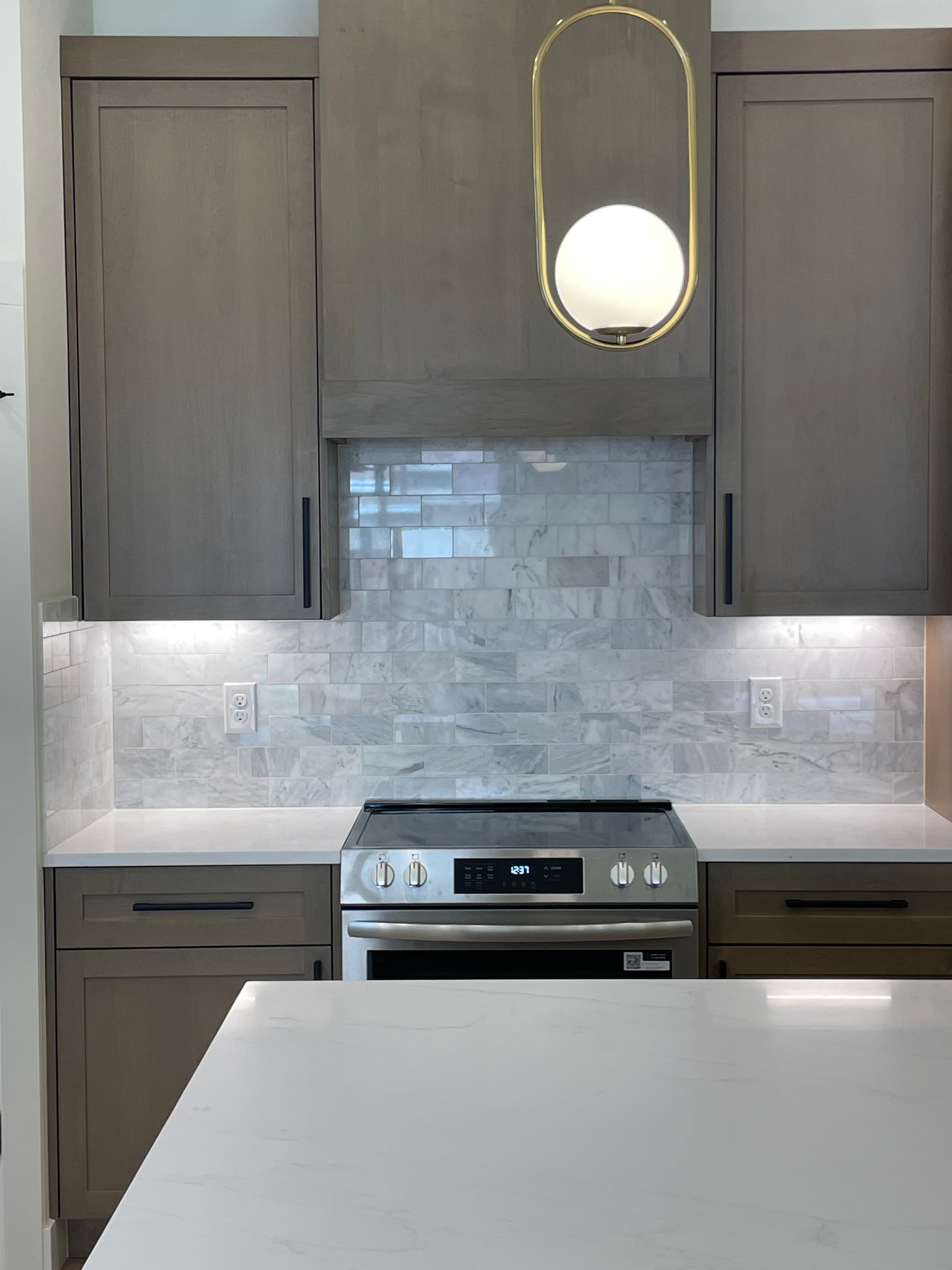 Natural stone entryway