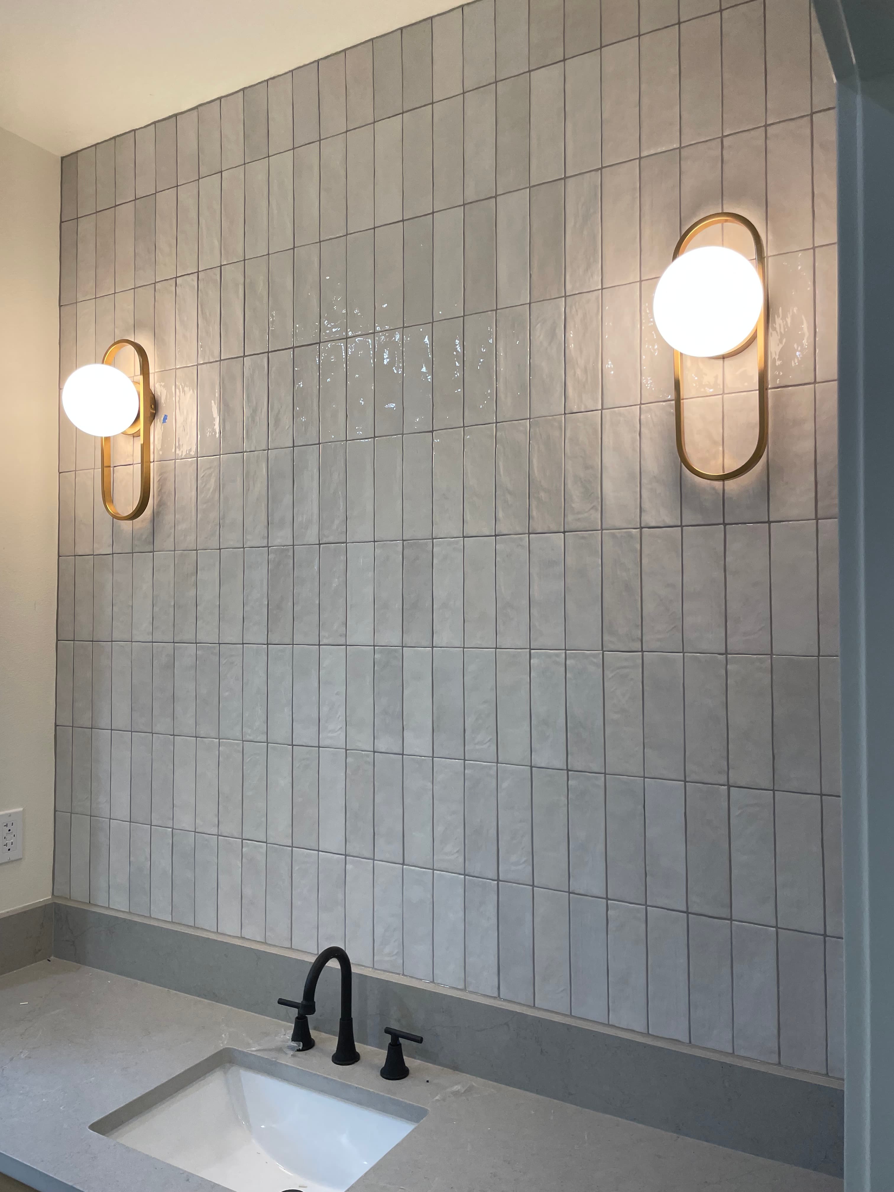 Custom mosaic tile design and installation